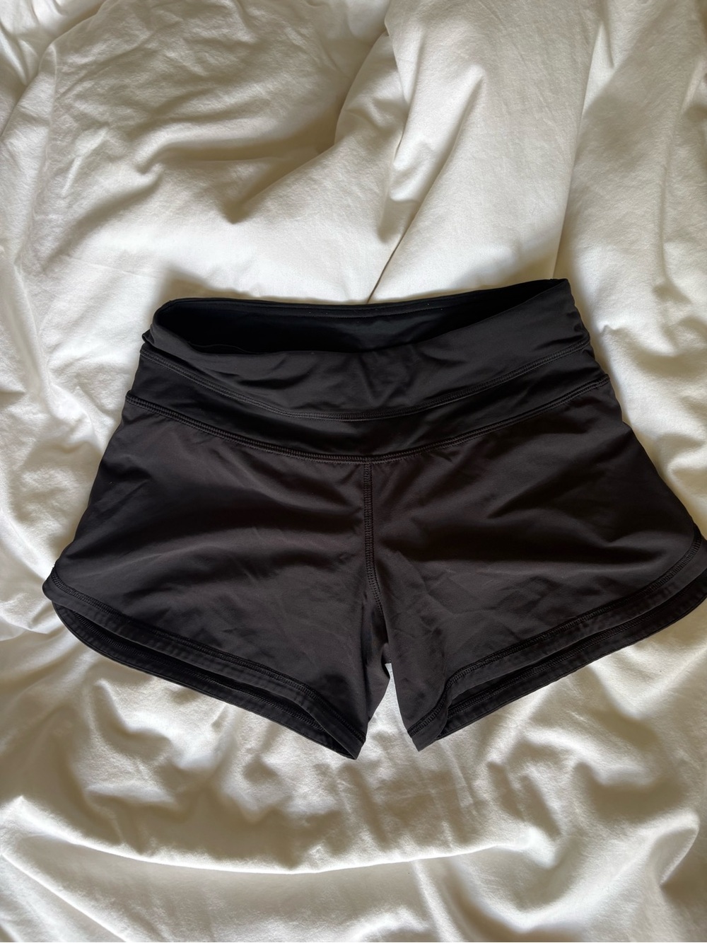 lululemon athletica Black High-Rise Athletic Shorts